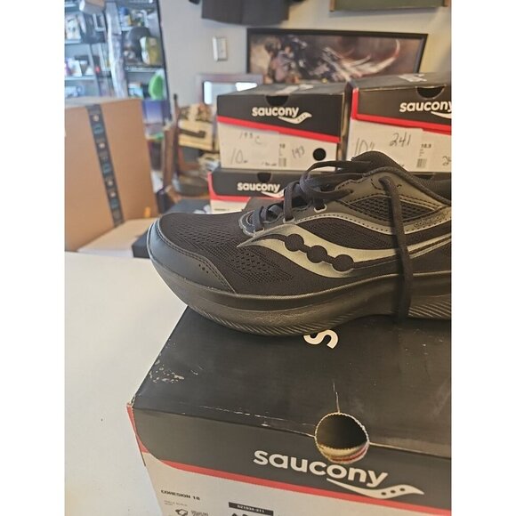 Saucony Men's Cohesion 18 Running Shoe Black Size  10 M New - Picture 7 of 7